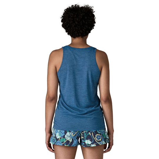 Patagonia Women's Capilene Cool Daily Tank Aquatic Blue - Light Aquatic Blue X-Dye Image 05