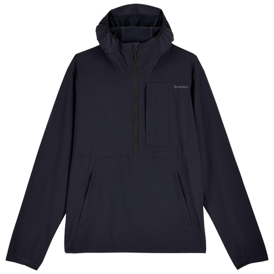 Simms Men's Rogue Flex Half-Zip Pullover Black Image 01