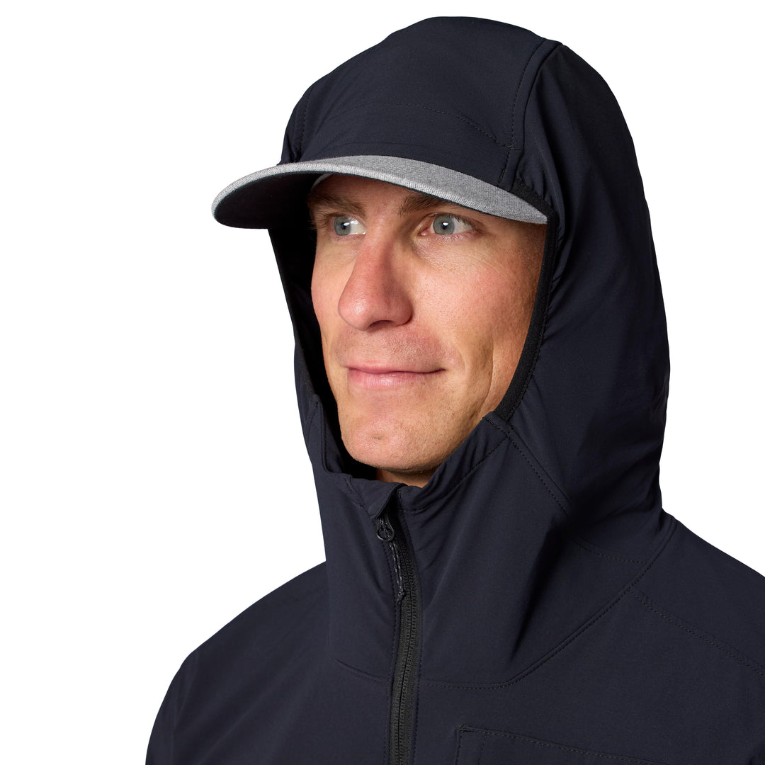 Simms Men's Rogue Flex Half-Zip Pullover Black Image 04