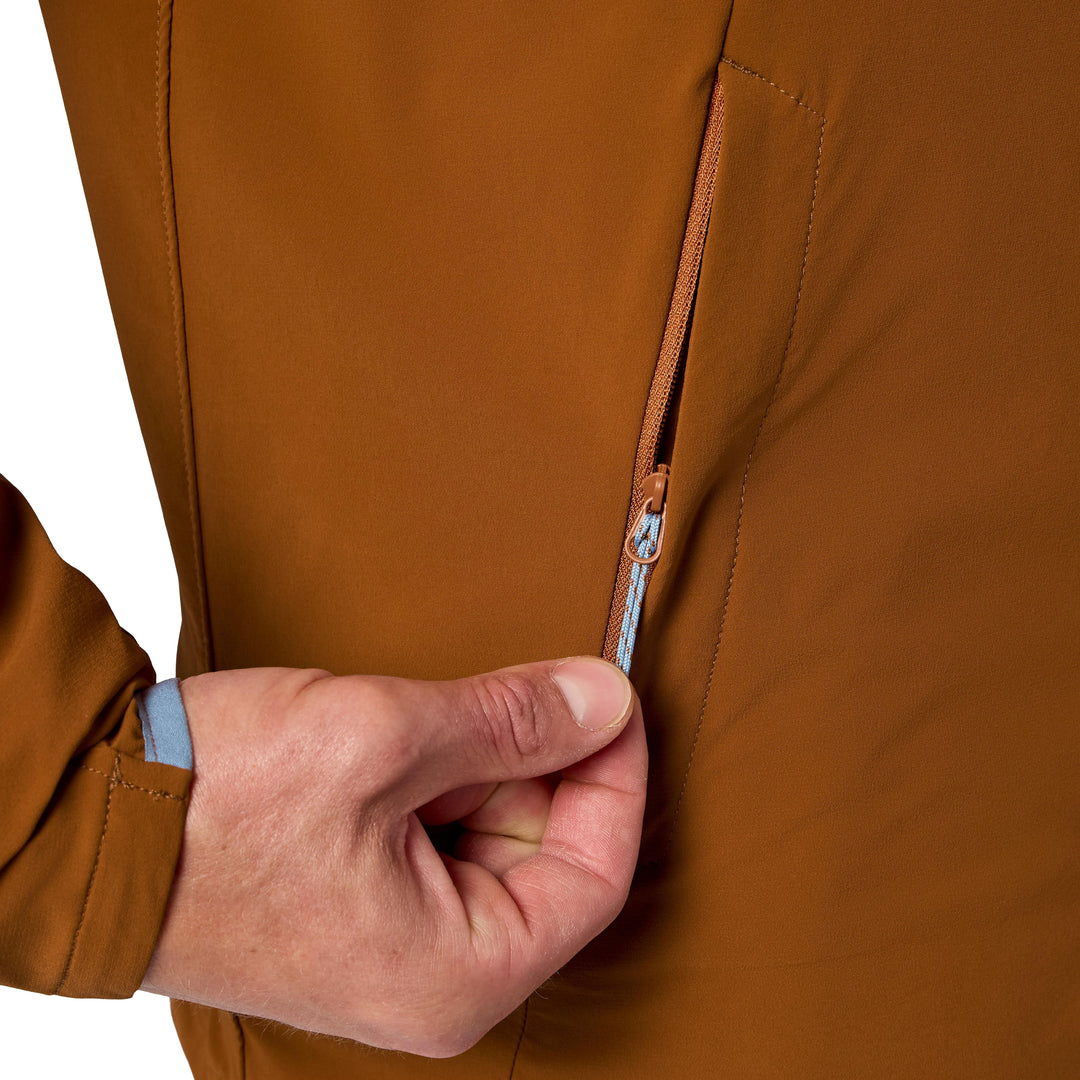 Simms Men's Rogue Flex Half-Zip Pullover Stonefly Image 06