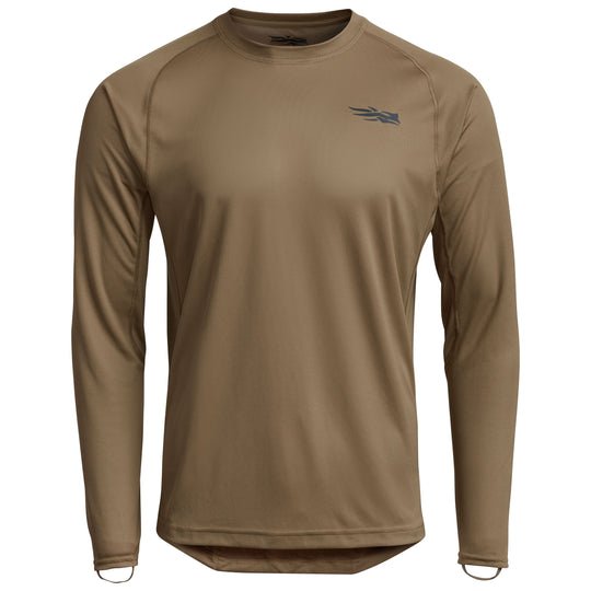 Sitka Core Lightweight Crew LS Coyote Image 01