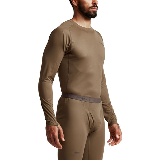 Sitka Core Lightweight Crew LS Coyote Image 03