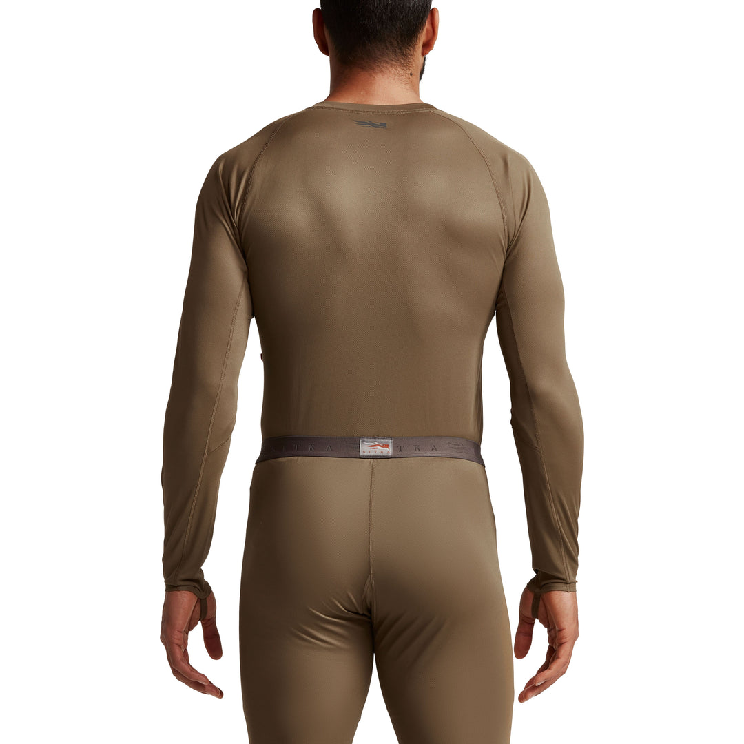 Sitka Core Lightweight Crew LS Coyote Image 04