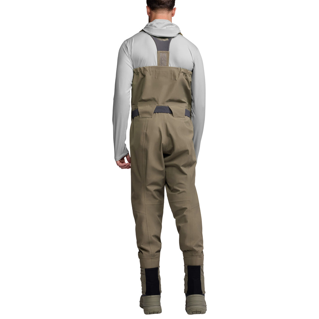 Sitka CrossCurrent Zip GTX Wader Bark Brown Image 04
