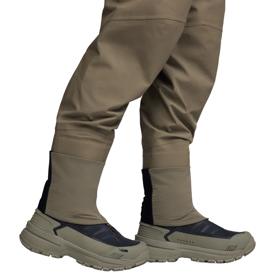 Sitka CrossCurrent Zip GTX Wader Bark Brown Image 11