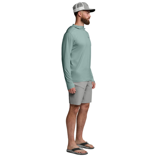 Sitka Guard Sun Hoodie Saltwater Blue Image 03
