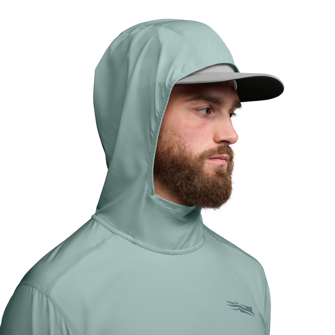 Sitka Guard Sun Hoodie Saltwater Blue Image 05
