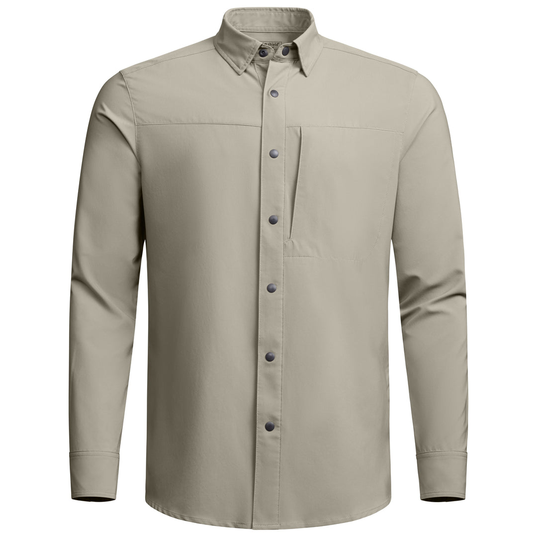 Sitka Guard Sun LS Shirt Oak Image 01