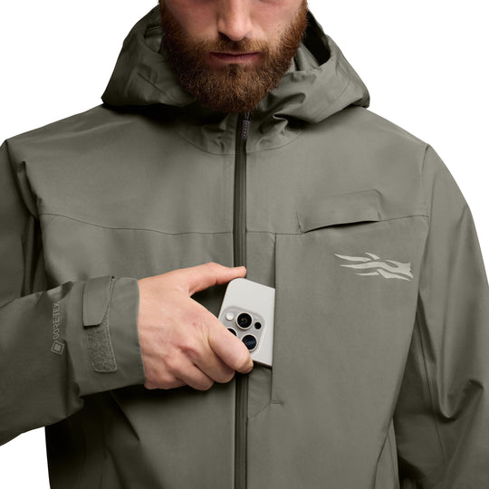 Sitka Stormfront Jacket Bark Brown Image 08