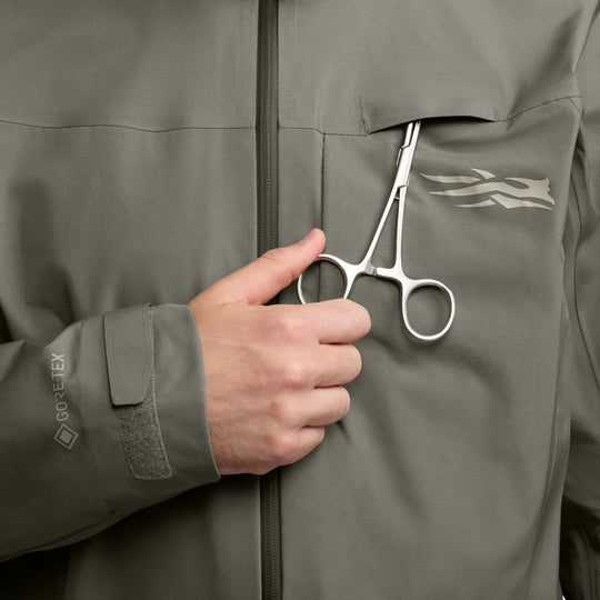 Sitka Stormfront Jacket Bark Brown Image 09