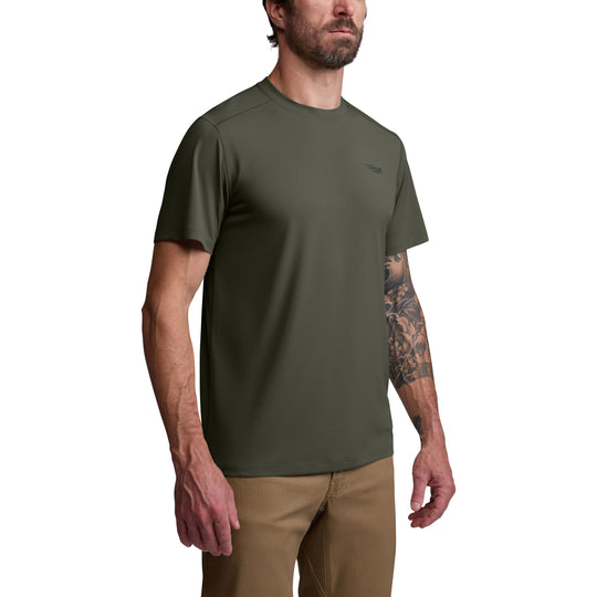 Sitka Tech Tee Cypress Green Image 04