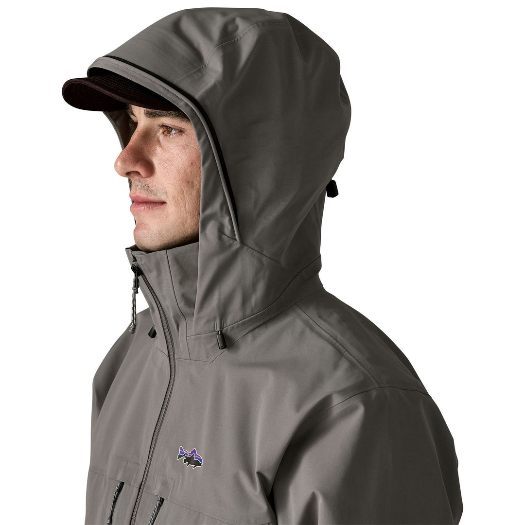Patagonia Men's Swiftcurrent Wading Jacket Noble Grey Image 05