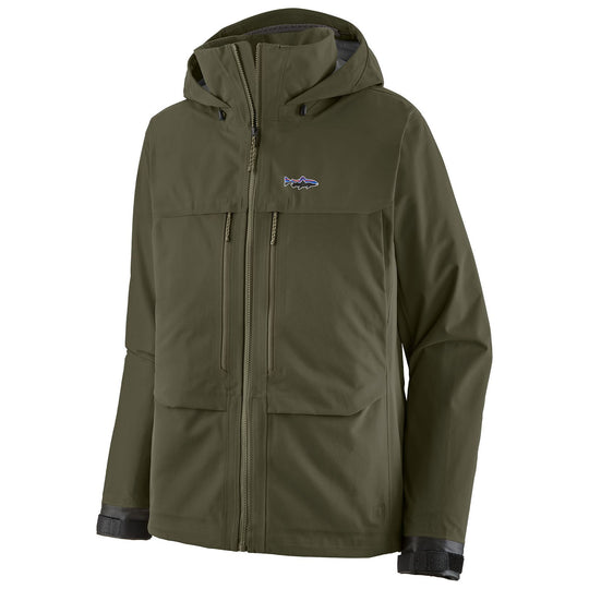 Patagonia Men's Swiftcurrent Wading Jacket Pine Needle Green Image 01