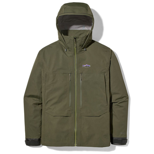 Patagonia Men's Swiftcurrent Wading Jacket Pine Needle Green Image 02