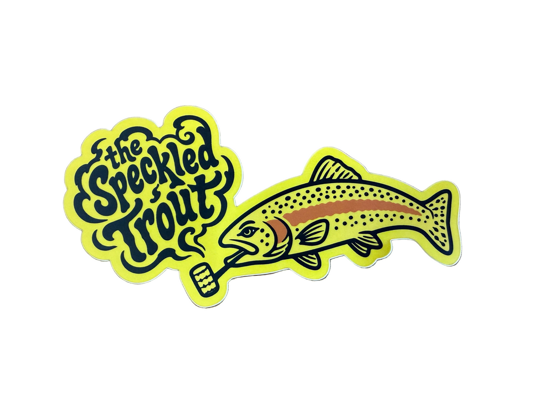 Trout Pipe Sticker