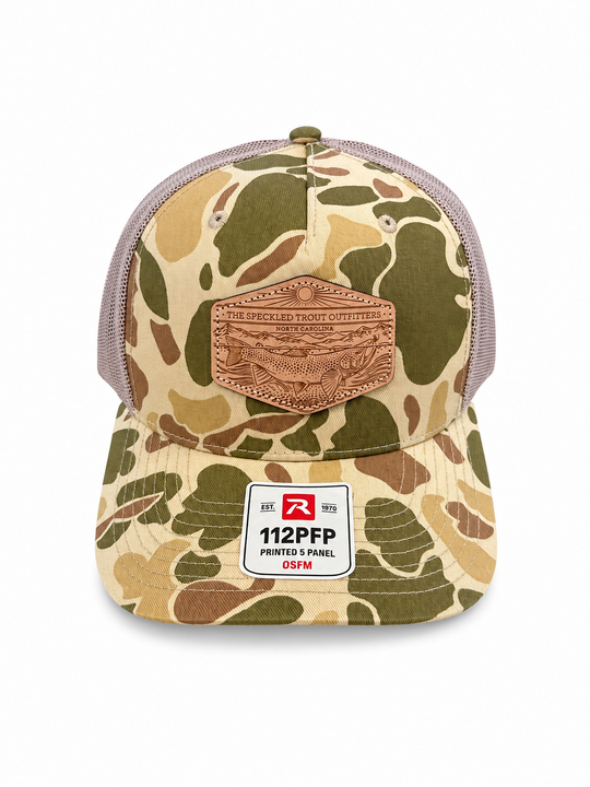 TSTO  112 Printed Five Panel Trucker