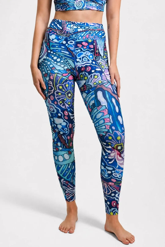 Fishe Enchanted Grayling High-Waisted Leggings