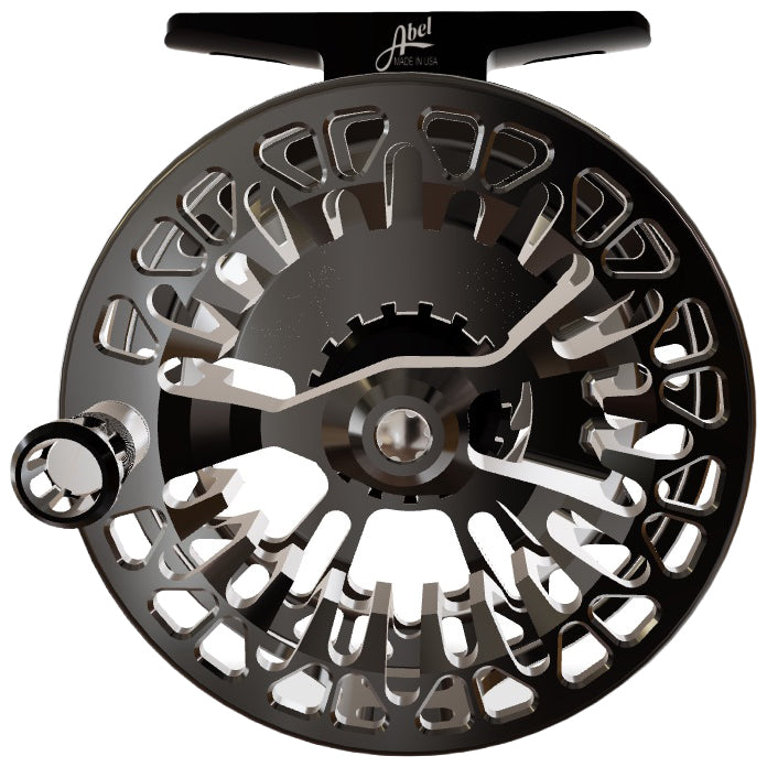 Abel Vaya Fly Reel Slate Underwood Sight Fish 4/5 Black Drag Knob Black Handle 02