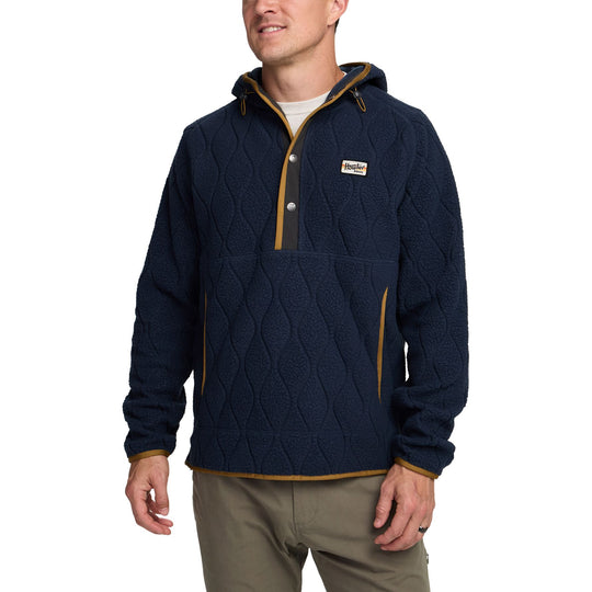 Howler Brothers Chisos Hooded Pullover Capillary Waves : Dark Blue Image 03