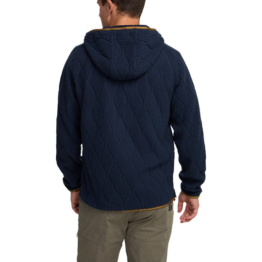Howler Brothers Chisos Hooded Pullover Capillary Waves : Dark Blue Image 04