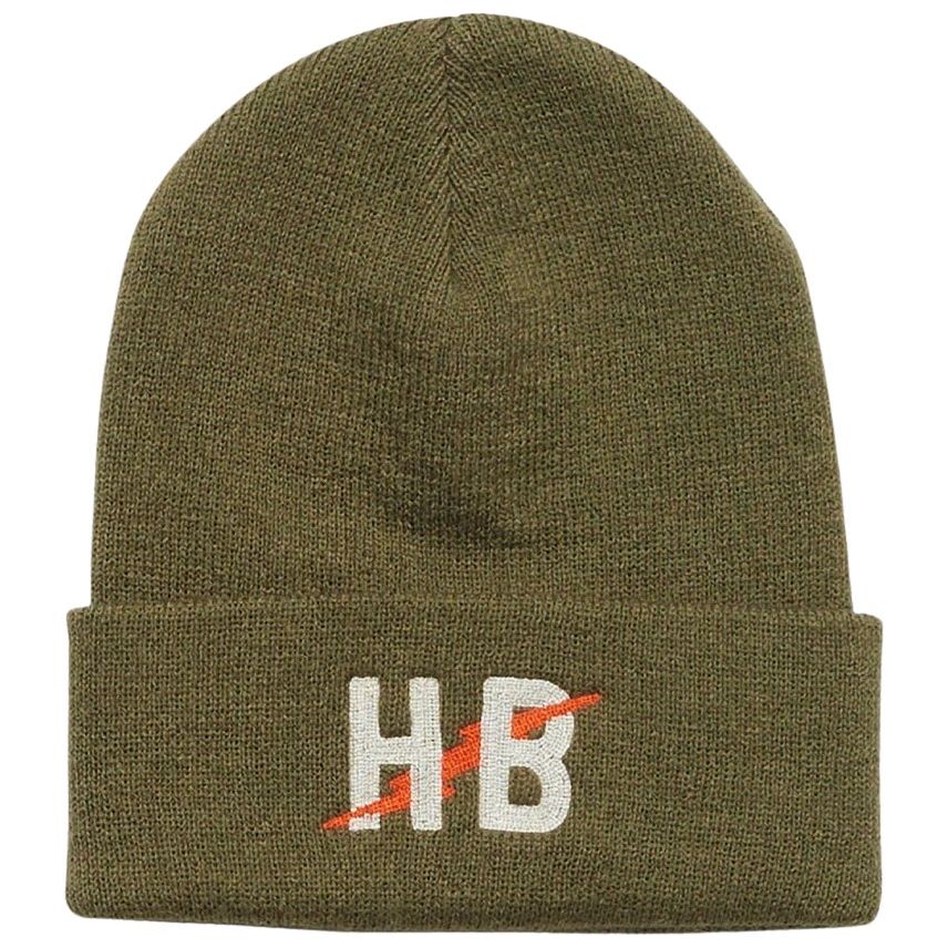 Howler Brothers Command Beanie Big HB : Winter Moss Image 01