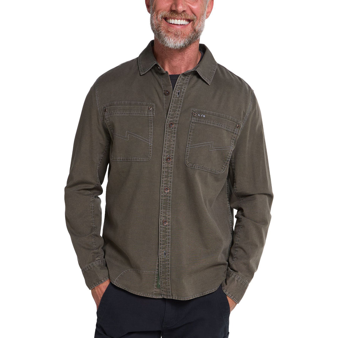 Howler Brothers HB Trade Shirt Anthracite Image 02