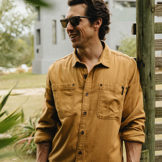 Howler Brothers HB Trade Shirt Duck Brown Image 09