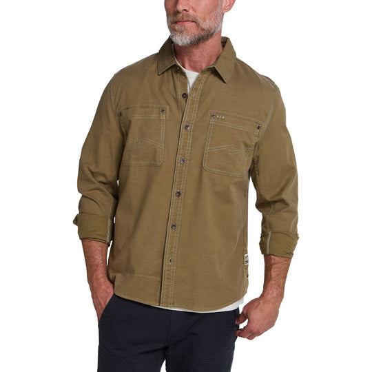 Howler Brothers HB Trade Shirt Faded Olive Image 02