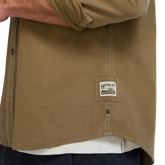 Howler Brothers HB Trade Shirt Faded Olive Image 05