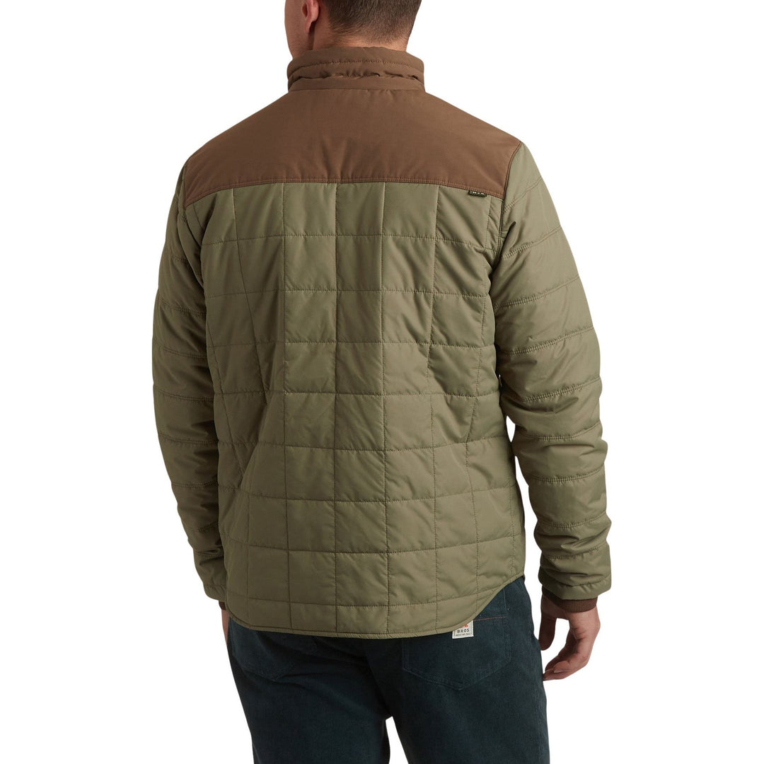 Howler Brothers Merlin Jacket Mountain Green / Teak Image 03