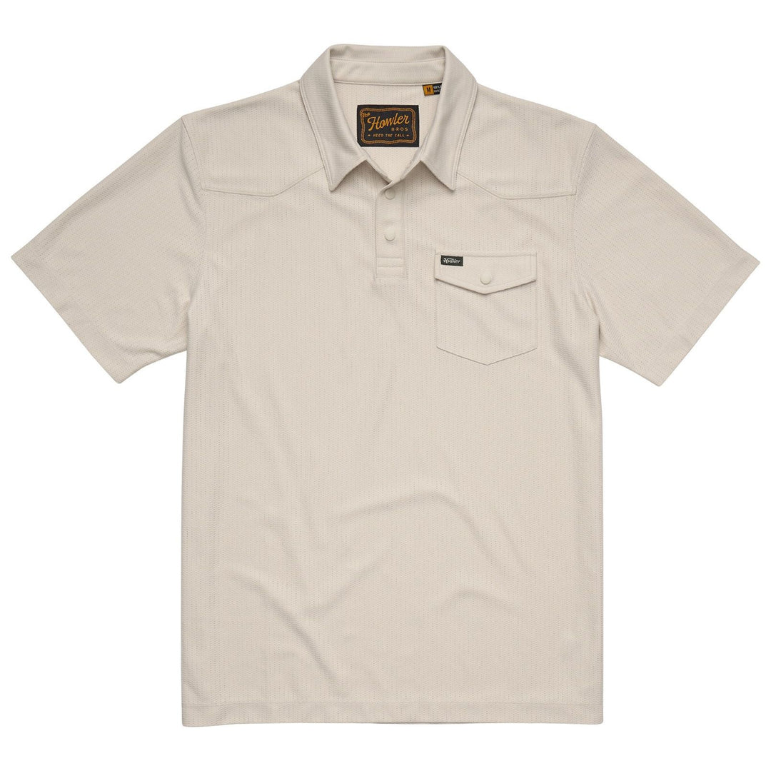 Howler Brothers Ranchero Tech Polo Sand Image 01