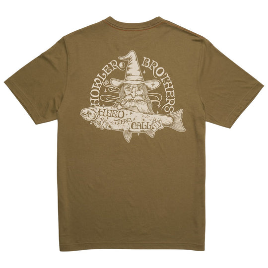 Howler Brothers River Wizard T-Shirt Ivy Green Image 03