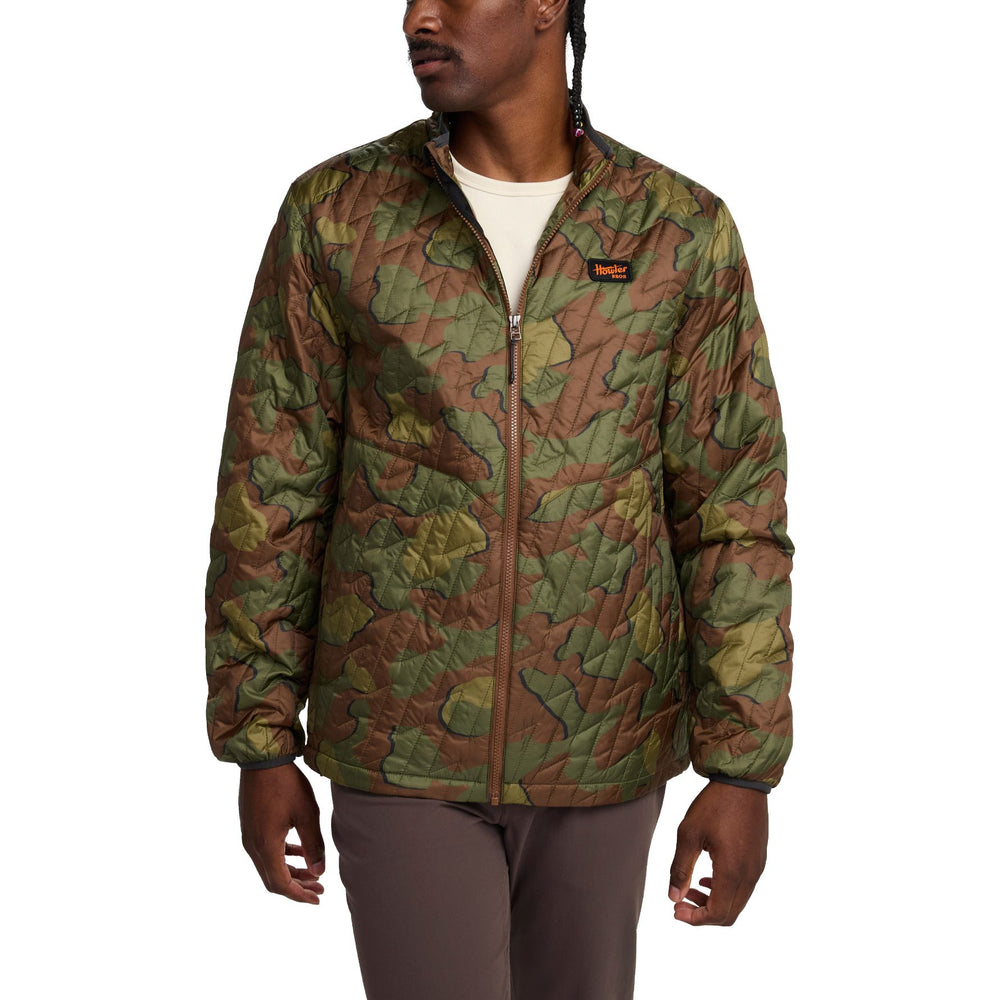 Howler Brothers Voltage Quilted Jacket Mimetico : Fatigue Image 02