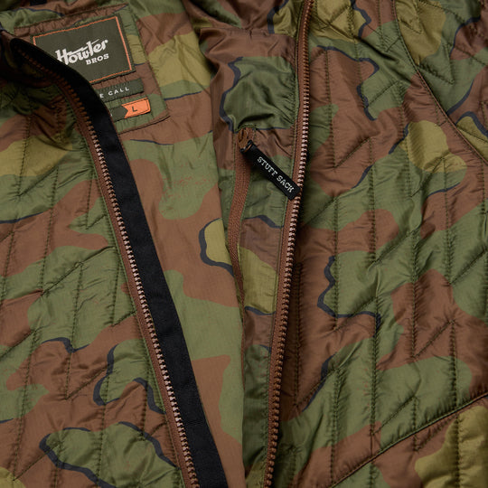 Howler Brothers Voltage Quilted Jacket Mimetico : Fatigue Image 04