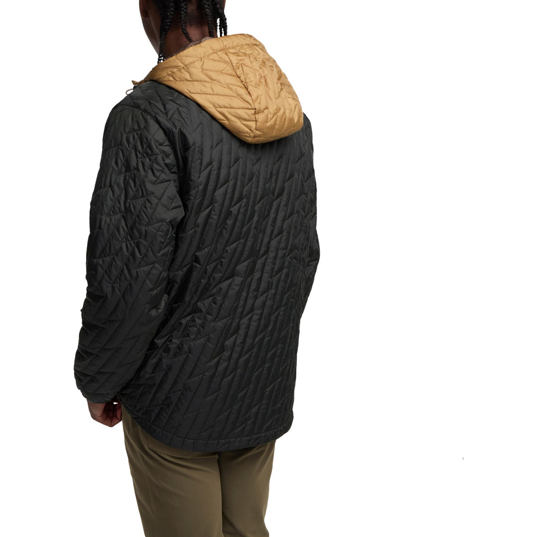 Howler Brothers Voltage Quilted Pullover Black N Gold Image 04