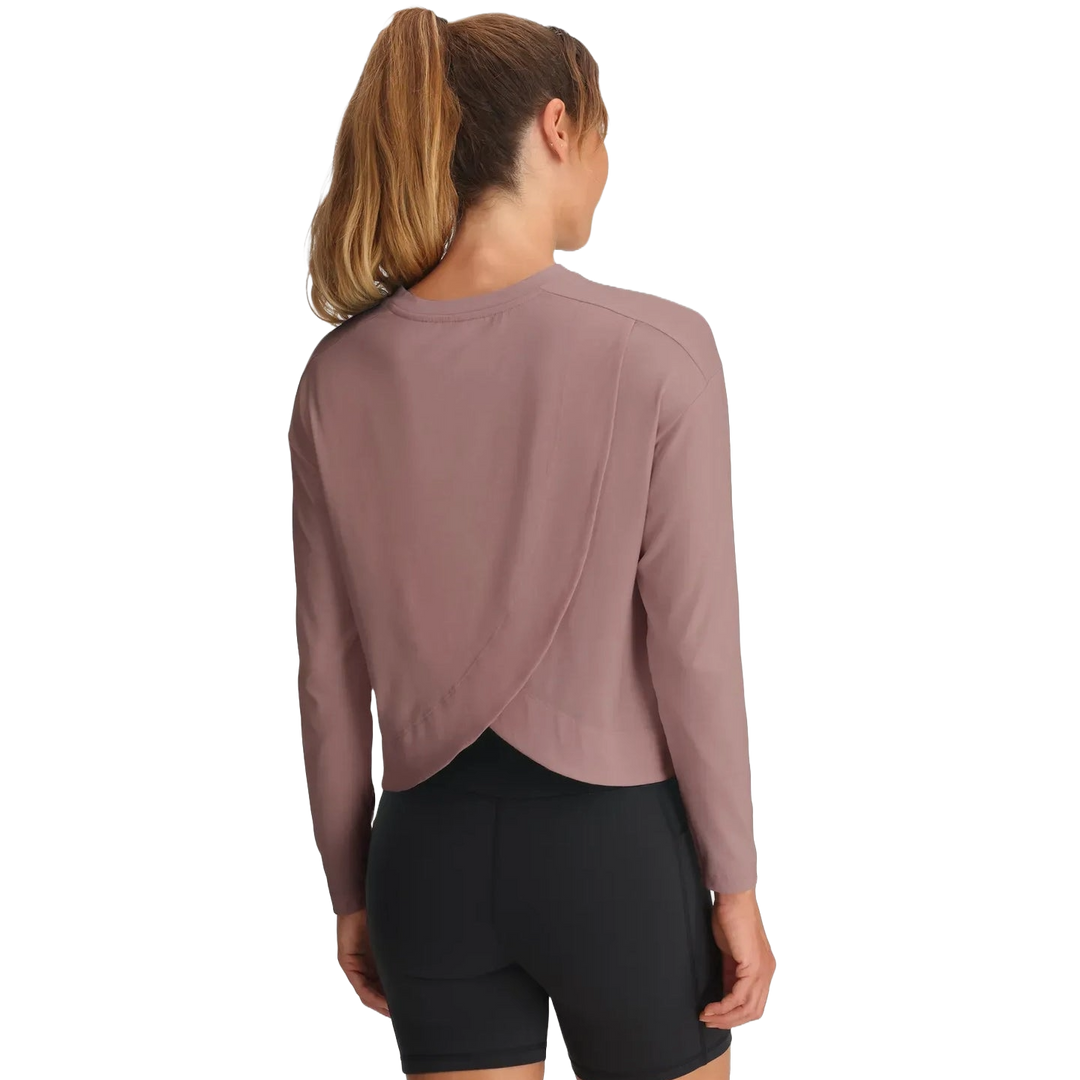 Free Fly Women's Bamboo Shade Crossover Long Sleeve Sale