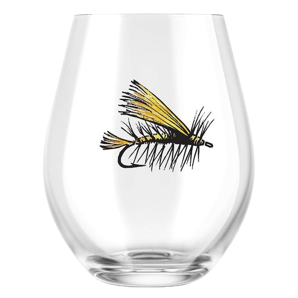 RepYourWater Stimi Stemless Wine Glass - Metallic Print