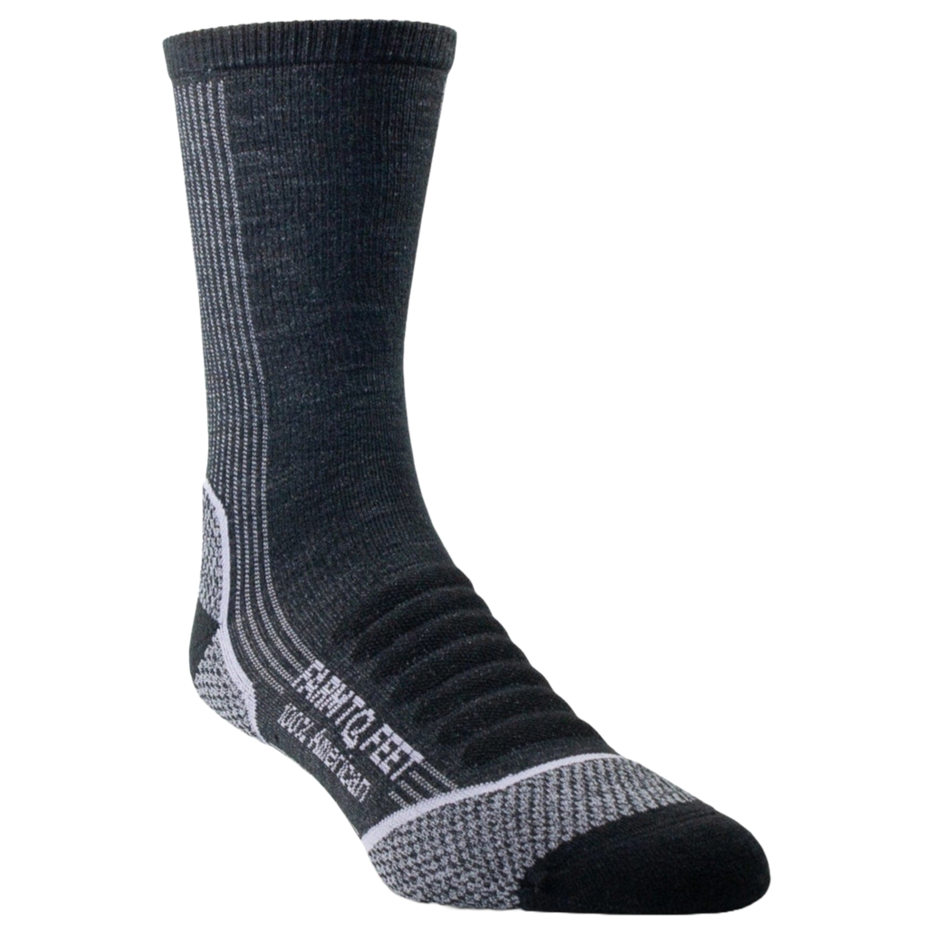 Farm to Feet Damascus Trail Light Targeted Cushion 3/4 Crew Sock