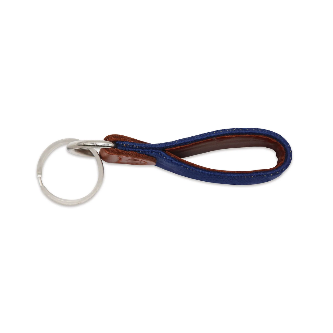 Smathers & Branson Dancing Bears Key Fob (Navy)