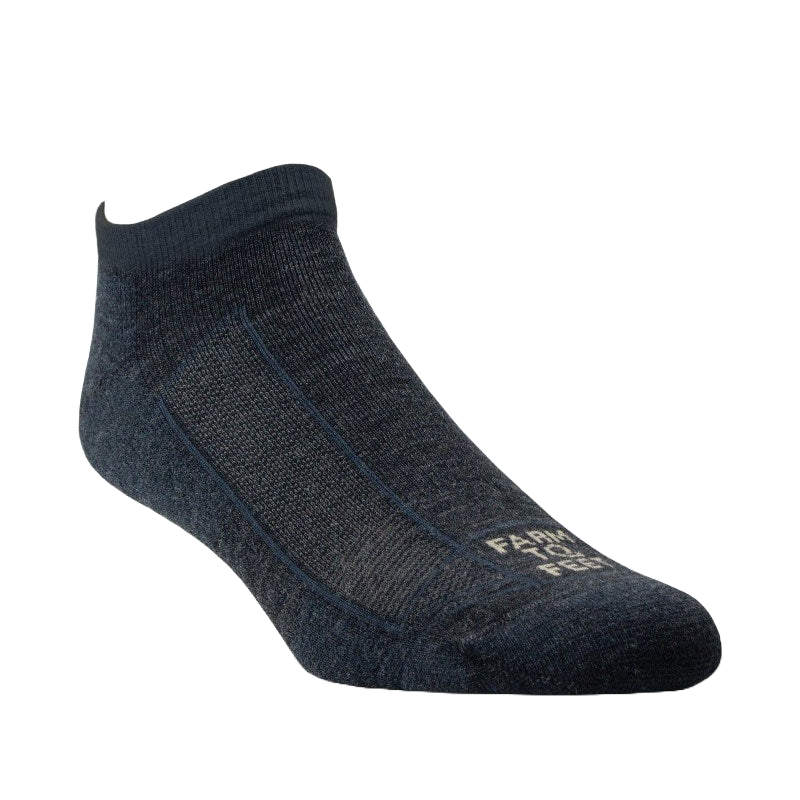 Farm to Feet Outdoor Trail Greensboro Light Cushion LOW CUT Sock