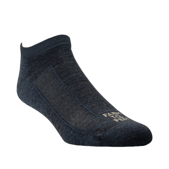 Farm to Feet Outdoor Trail Greensboro Light Cushion LOW CUT Sock
