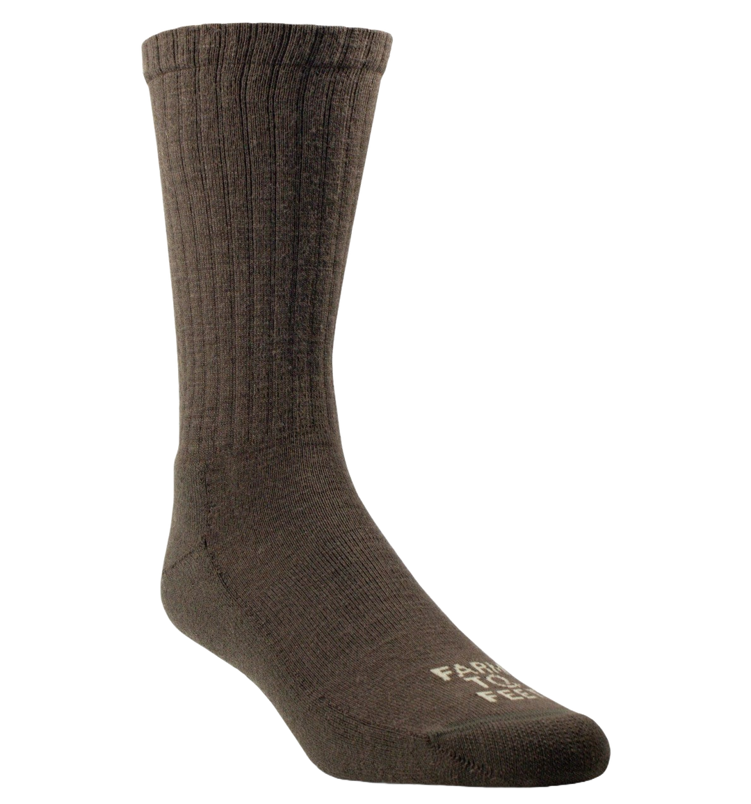 Farm to Feet Mt. Airy Everyday Light Cushion Crew Sock