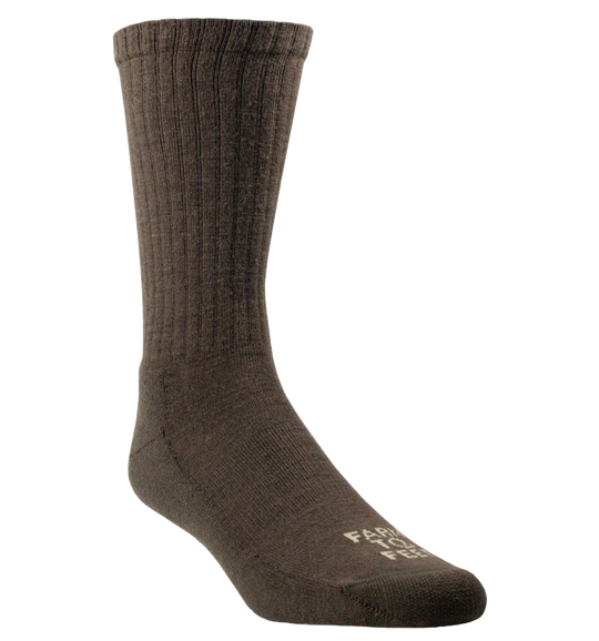 Farm to Feet Mt. Airy Everyday Light Cushion Crew Sock