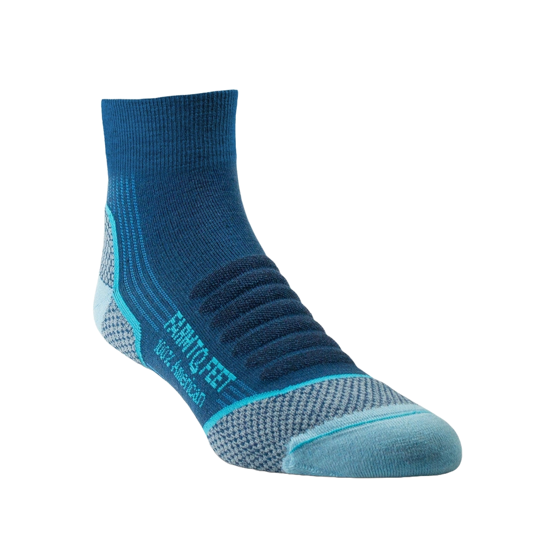 Farm to Feet American Trail Damascus Light Targeted Cushion 1/4 CREW Sock