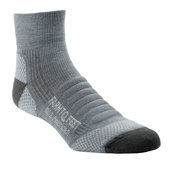 Farm to Feet American Trail Damascus Light Targeted Cushion 1/4 CREW Sock