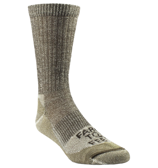 Farm to Feet Boulder Rugged Trail Boulder Light Cushion CREW Sock
