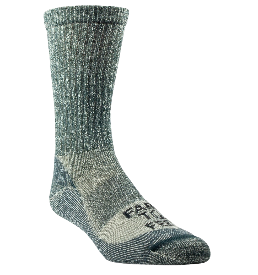 Farm to Feet Boulder Rugged Trail Boulder Light Cushion CREW Sock