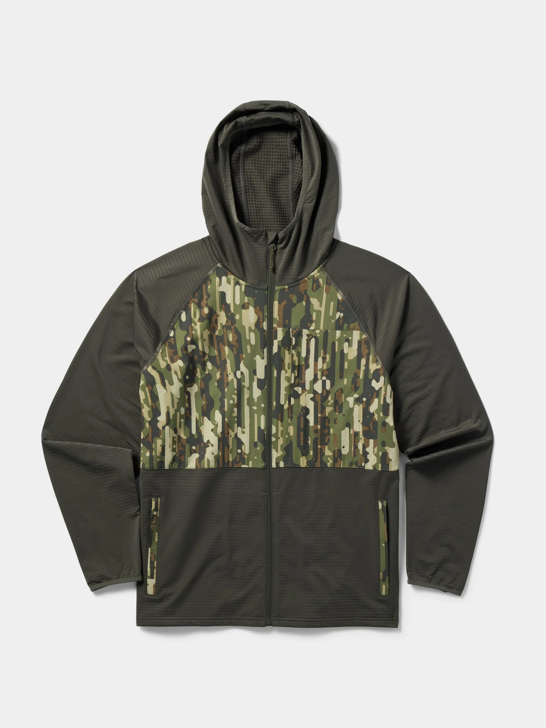 Duck Camp Men's Lightweight Grid Tech Fleece - Full Zip