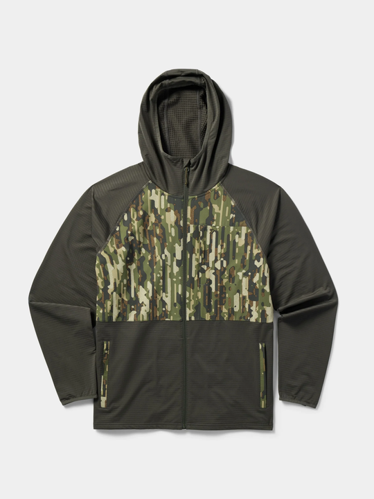 Duck Camp Men's Lightweight Grid Tech Fleece - Full Zip
