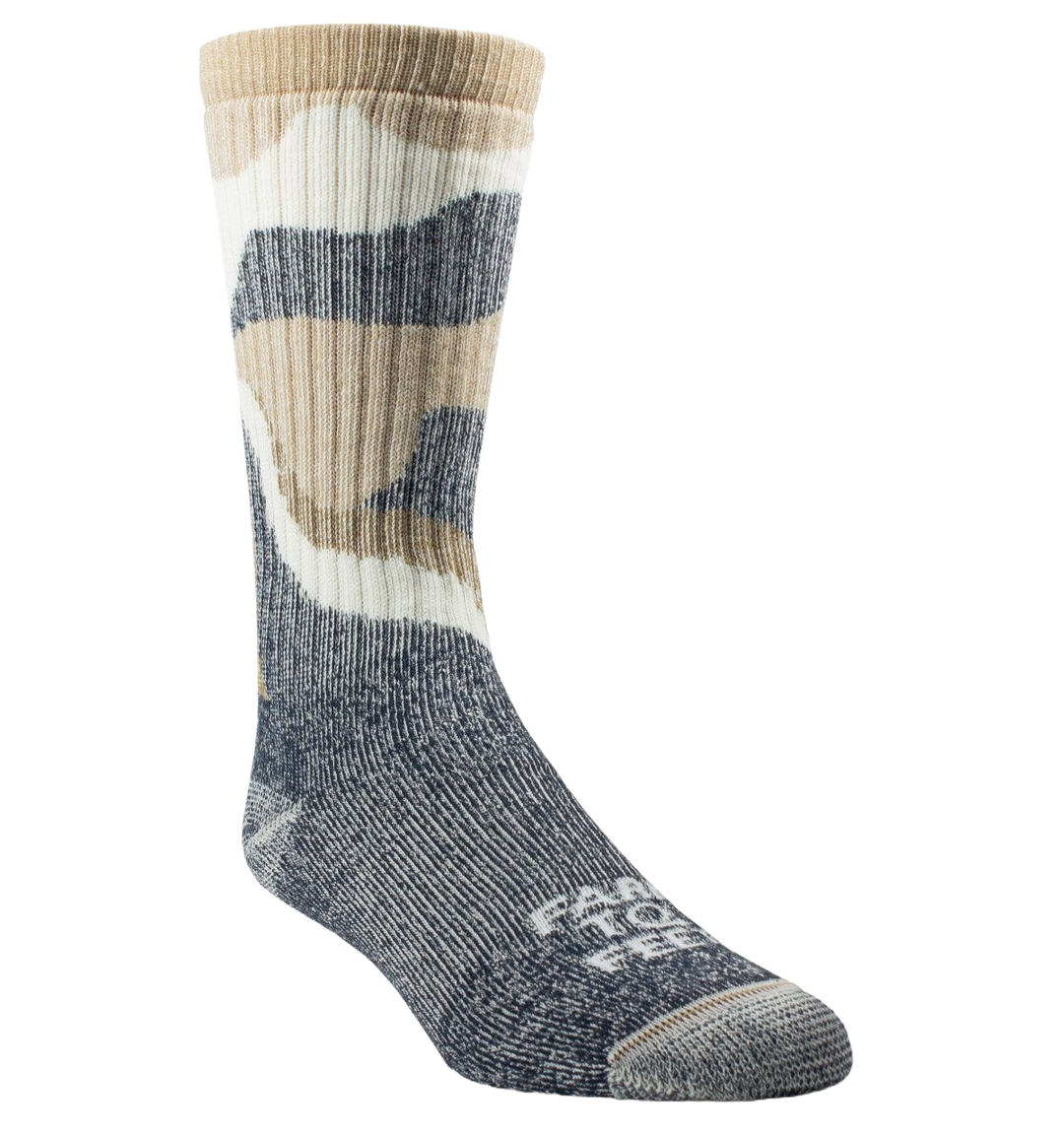 Farm to Feet Rugged Trail Tahoe Full Cushion Crew Sock